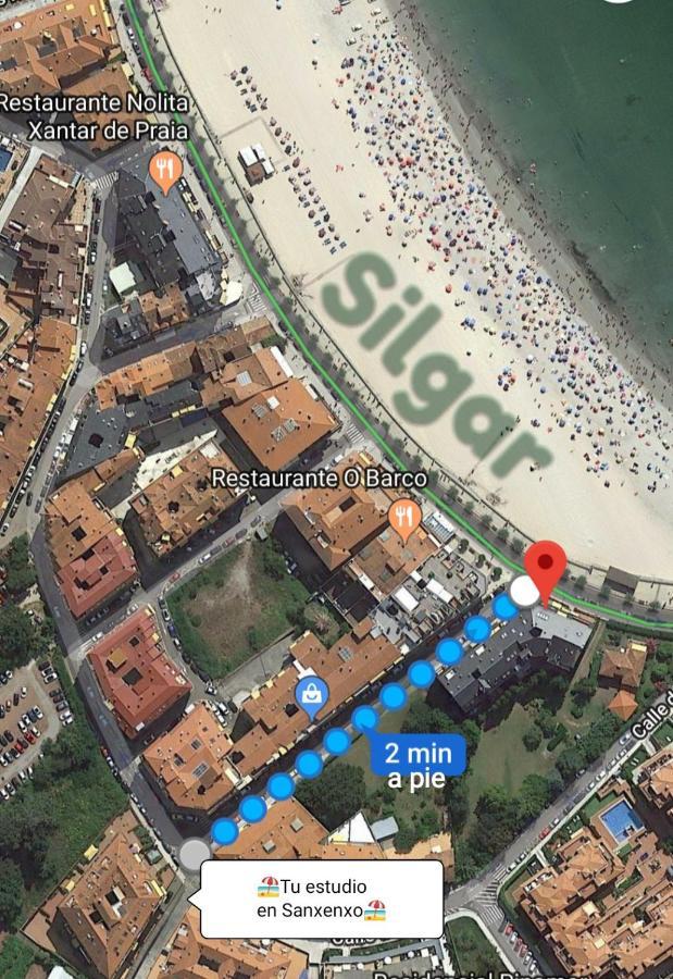 Coqueto Estudio En Sanxenxo Zewnętrze zdjęcie